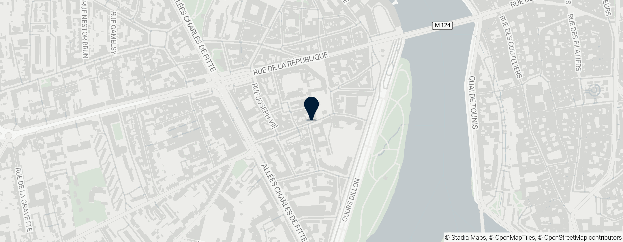 Map of Cabaret Le Kalinka