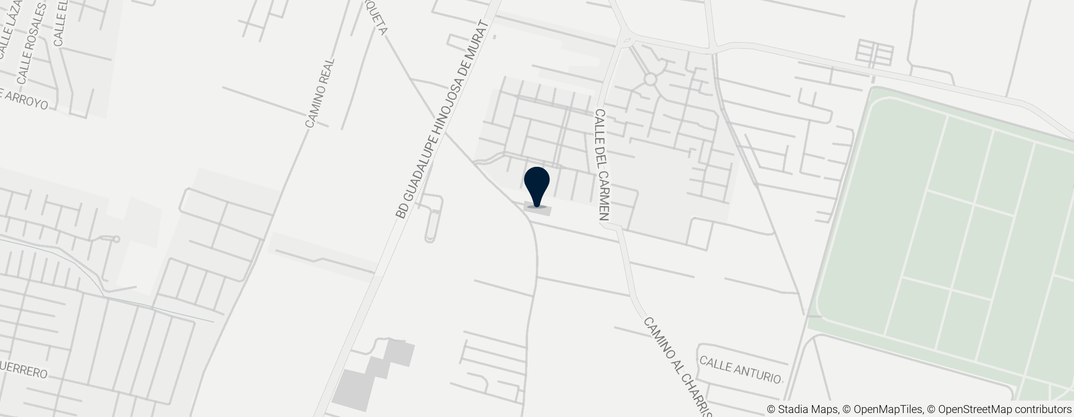 Map of Buffet Sta. Anita