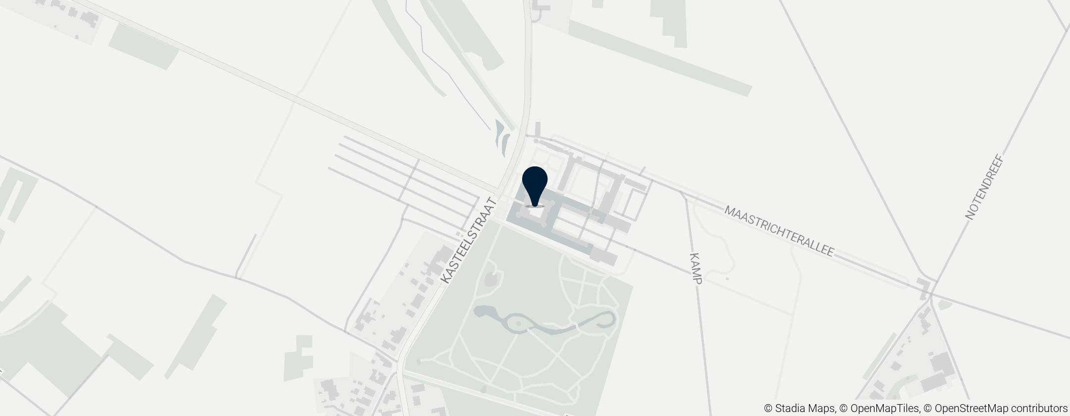 Map of Alden Biesen Castle