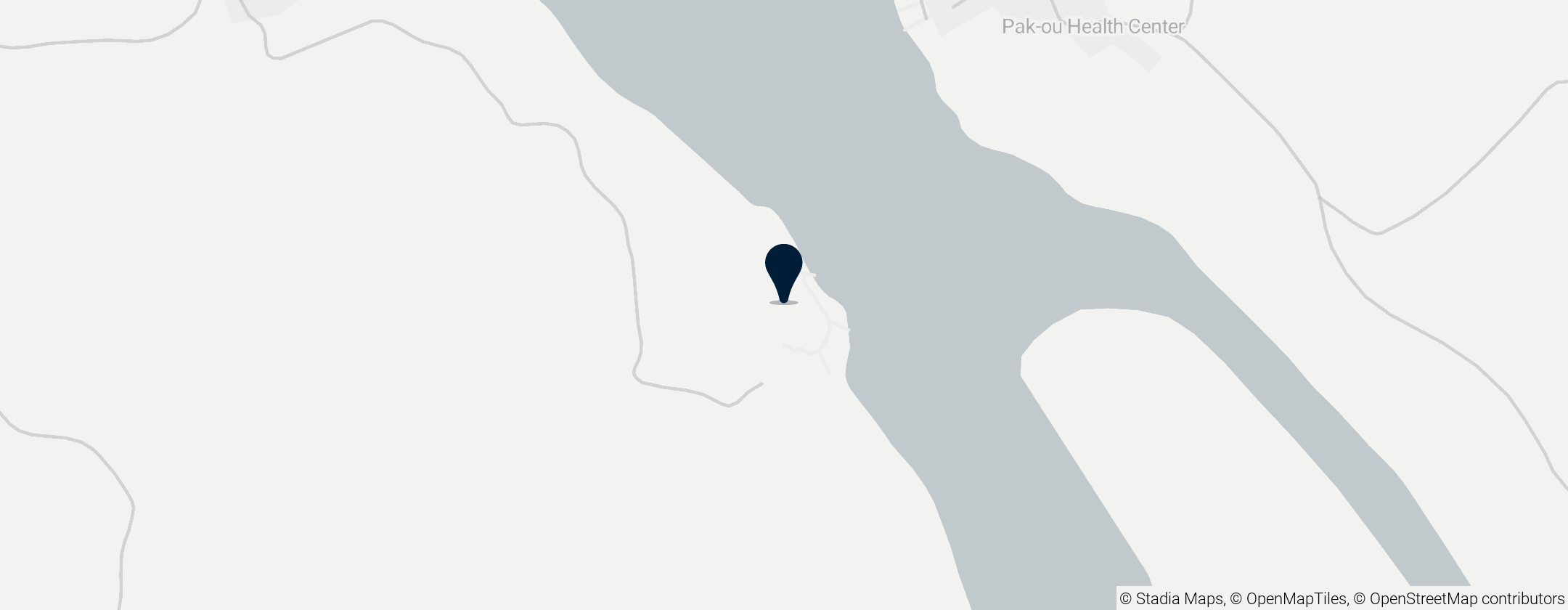 Map of Cuevas de Pak Ou