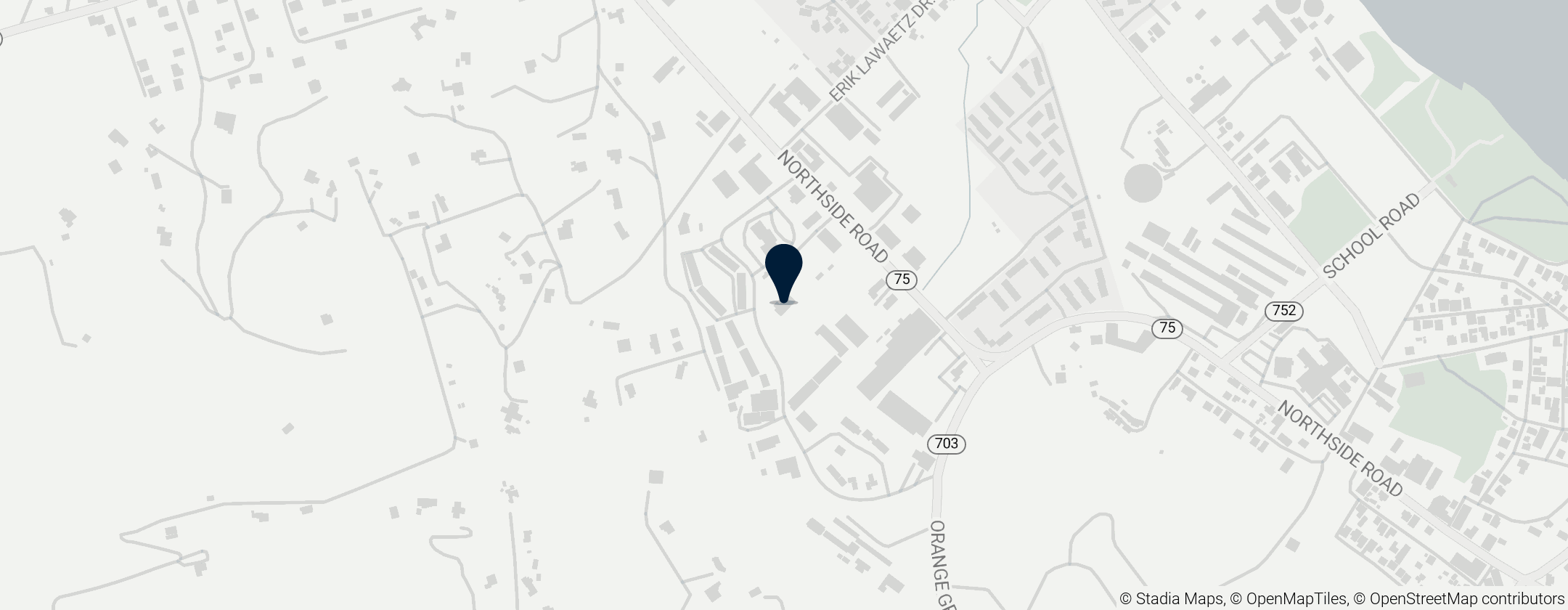 Map of Kingdom Hall of Jehovah’s Witnesses