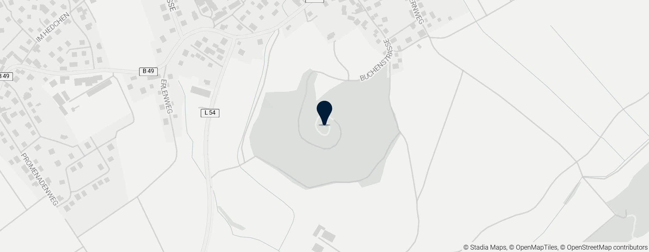 Map of Neuerburger Kopf