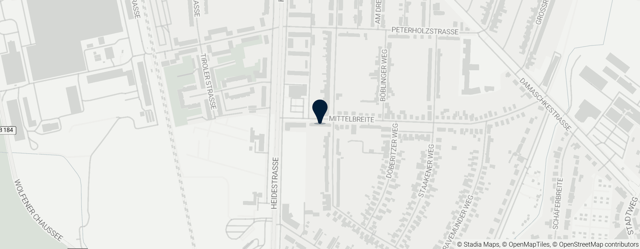 Map of Bauhaus-Architektur: Laubenganghaus