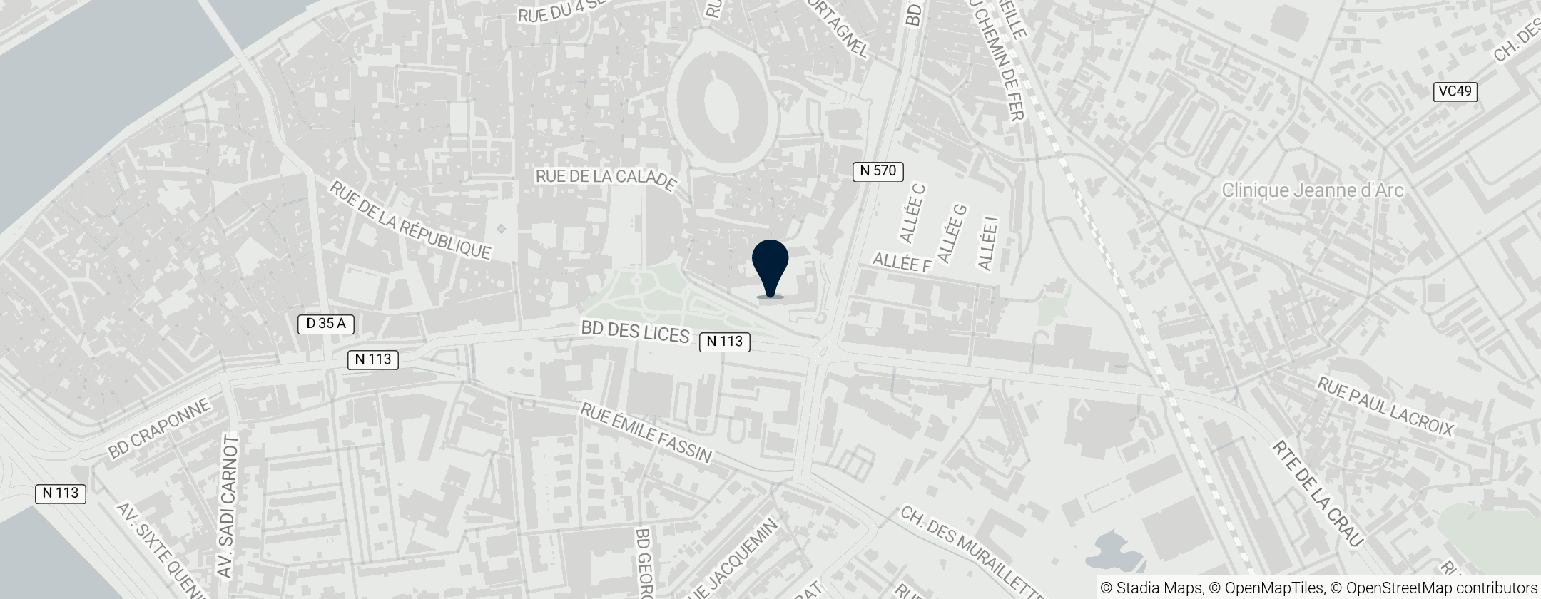 Map of Saint-Blaise Church