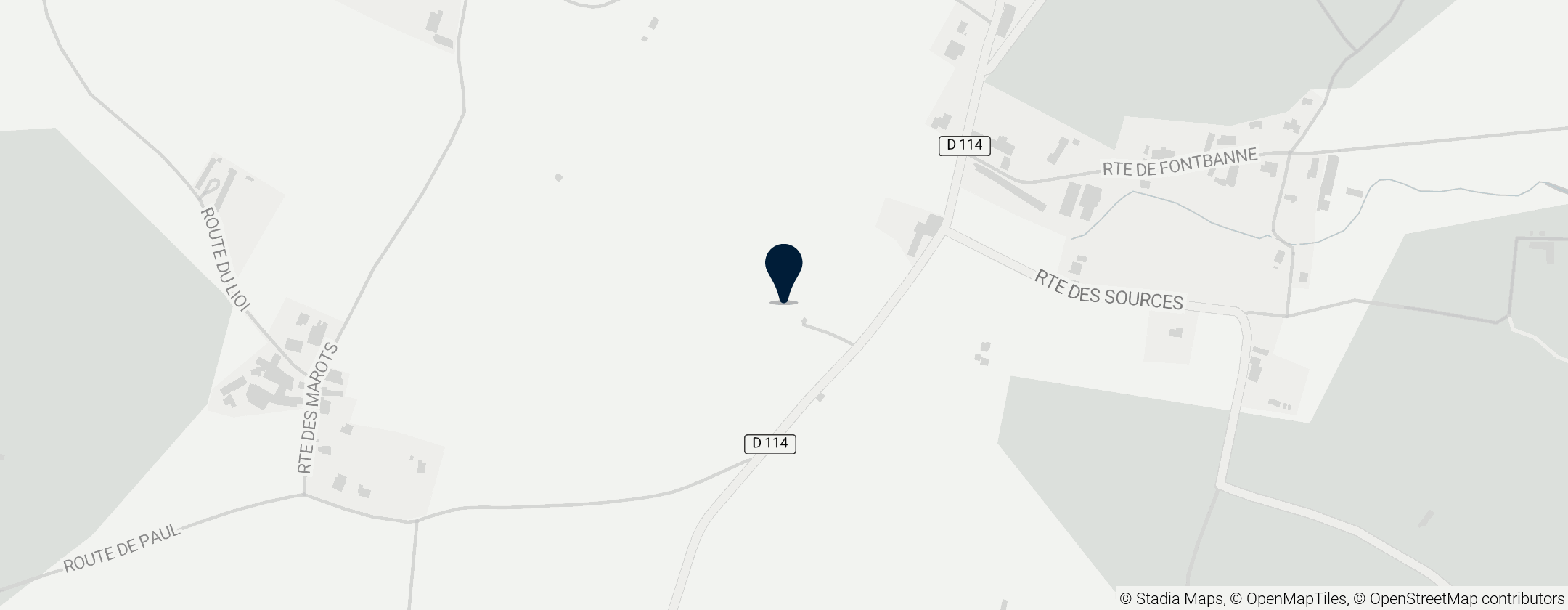 Map of Château de Budos