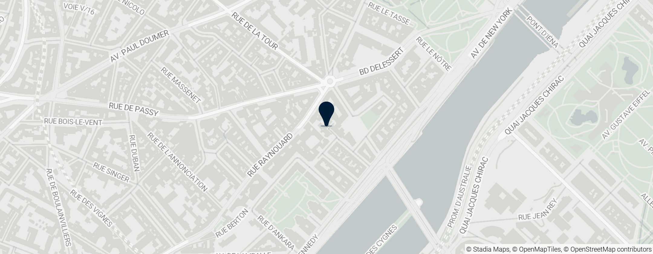 Map of Musée du Vin