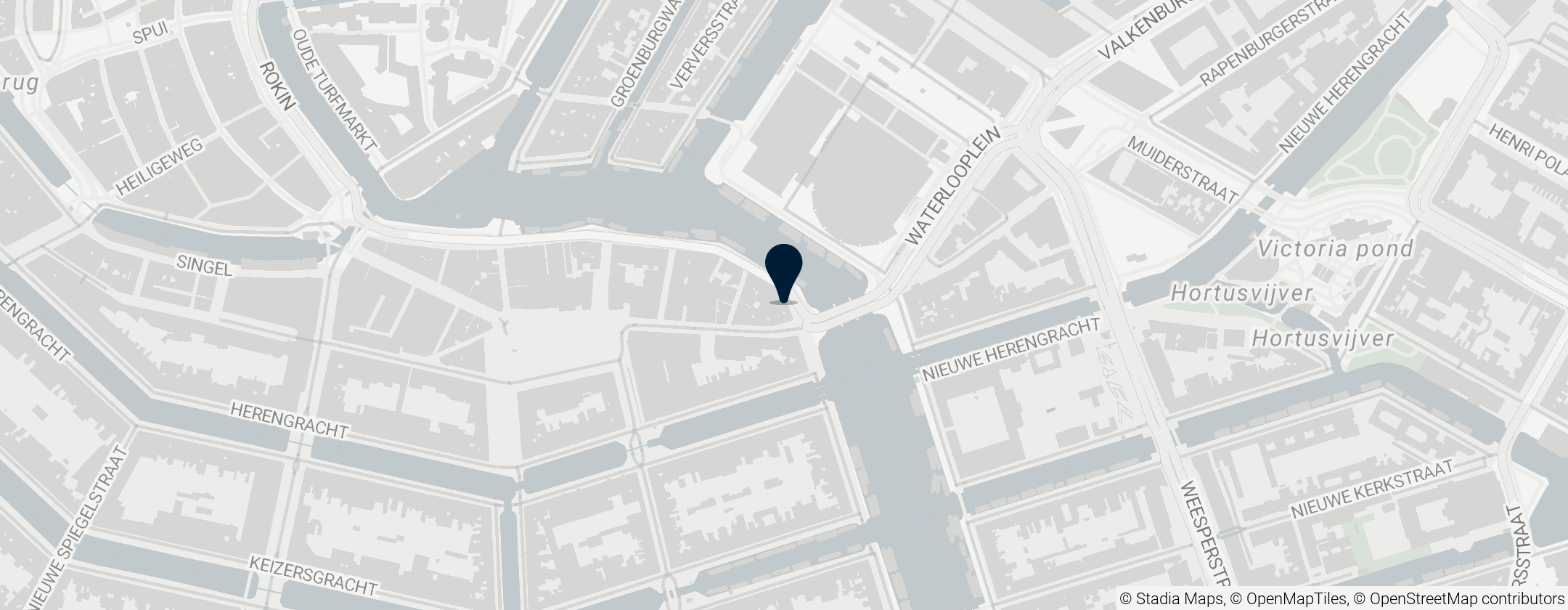 Map of Xtracold Icebar Amsterdam