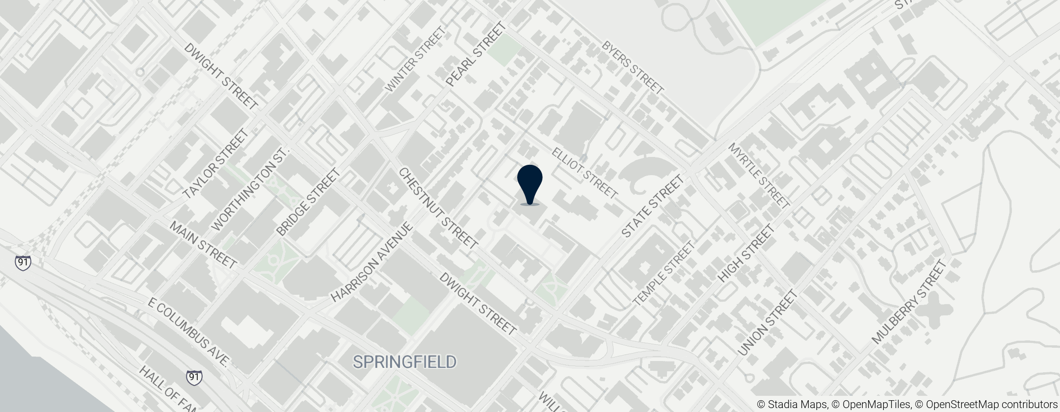 Map of Springfield Science Museum