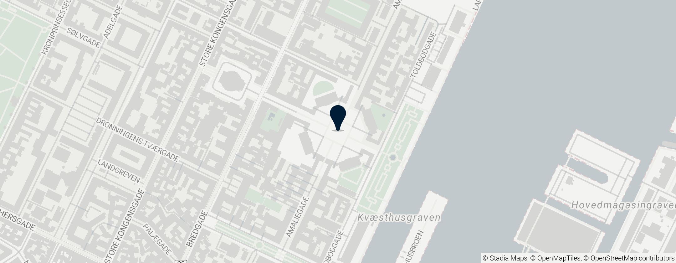 Map of Equestrian statue of Frederick V