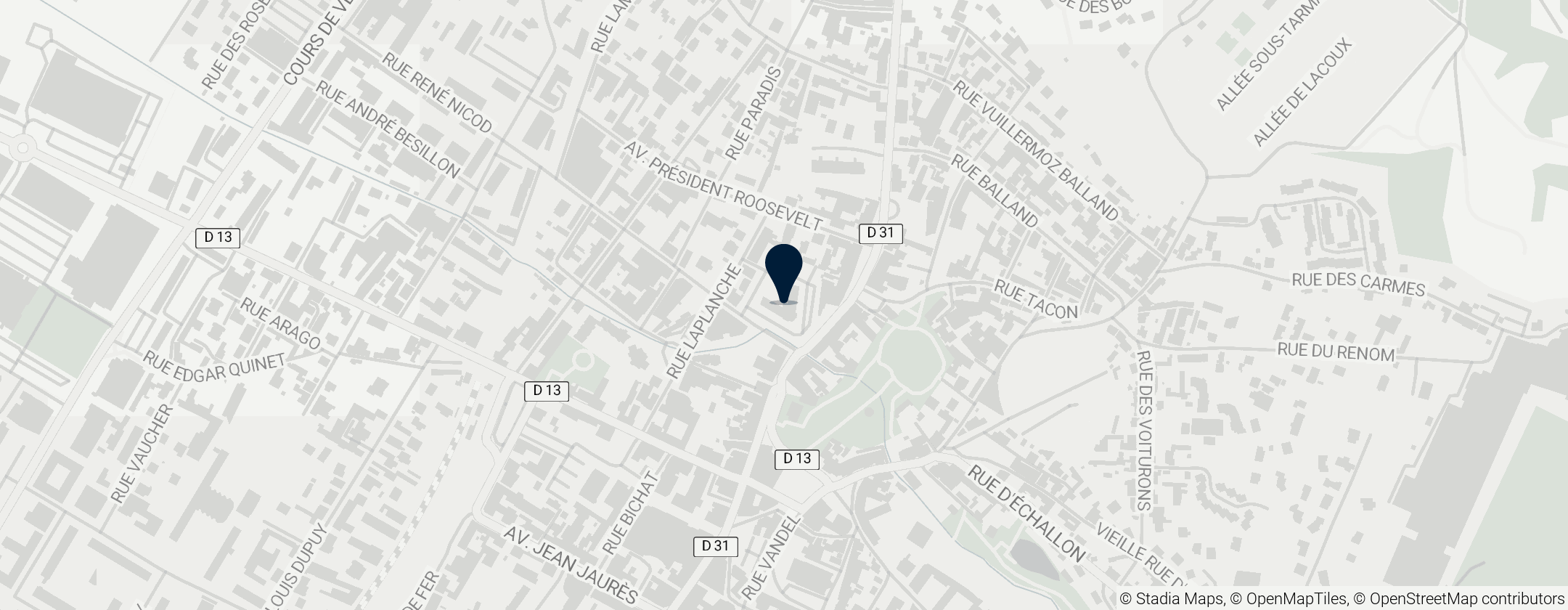 Map of Usine électrique la Grande Vapeur, actuellement musée du Peigne