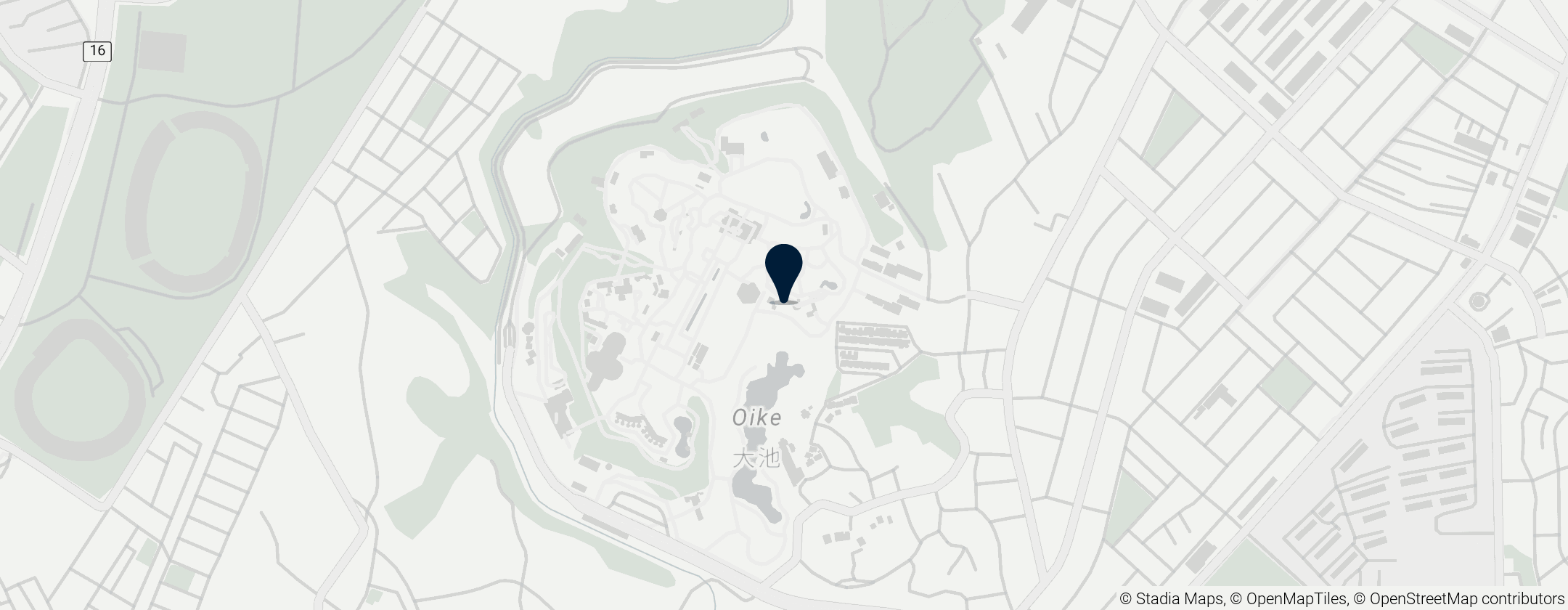 Map of Uškatec kalifornský