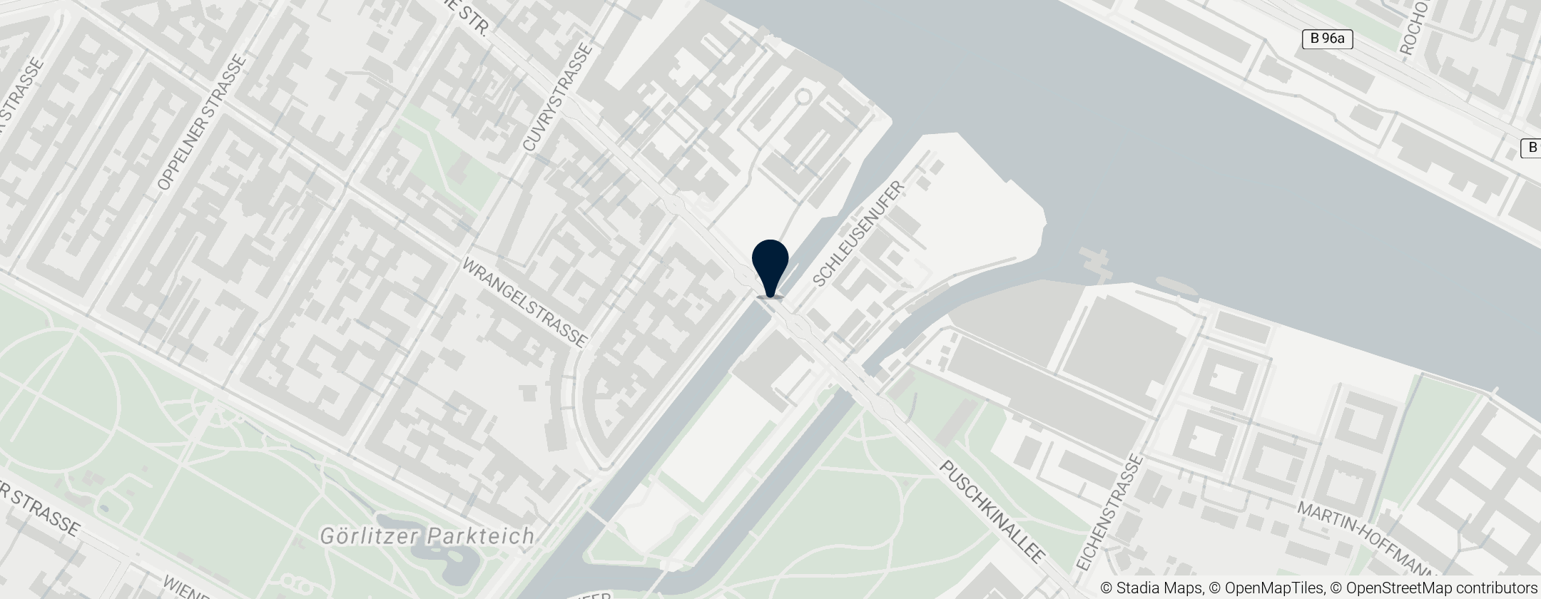 Map of Schlesische Brücke