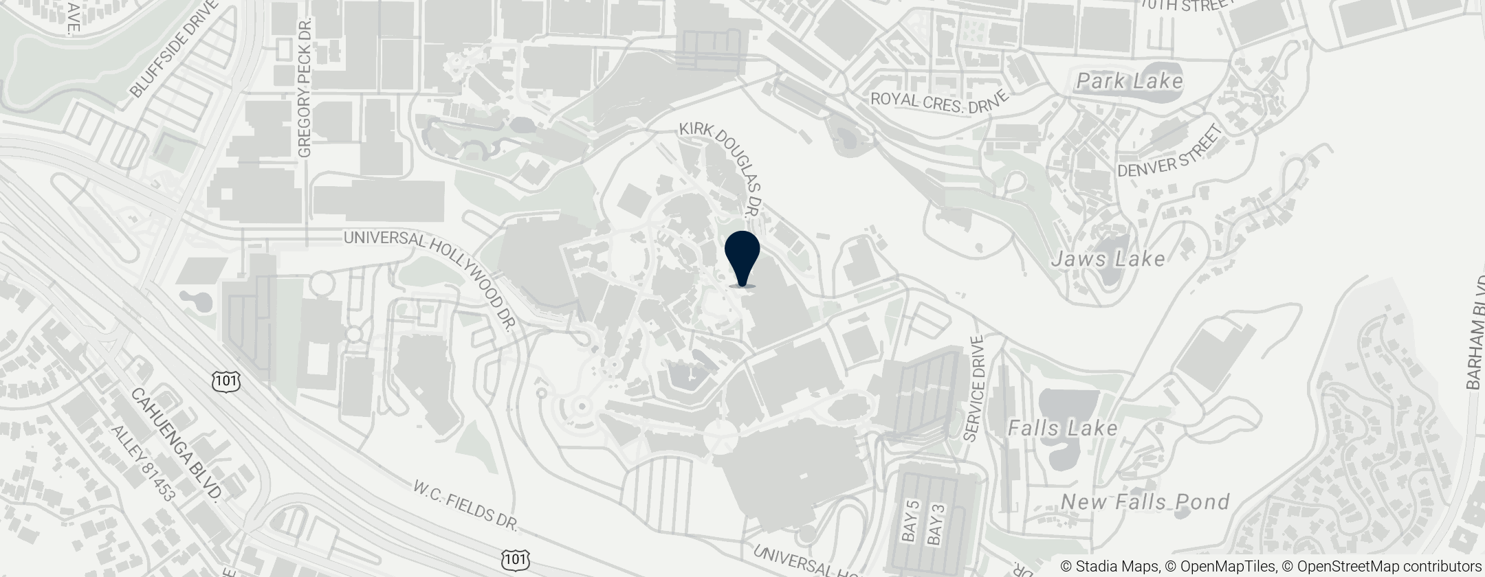 Map of Harry Potter and the Forbidden Journey