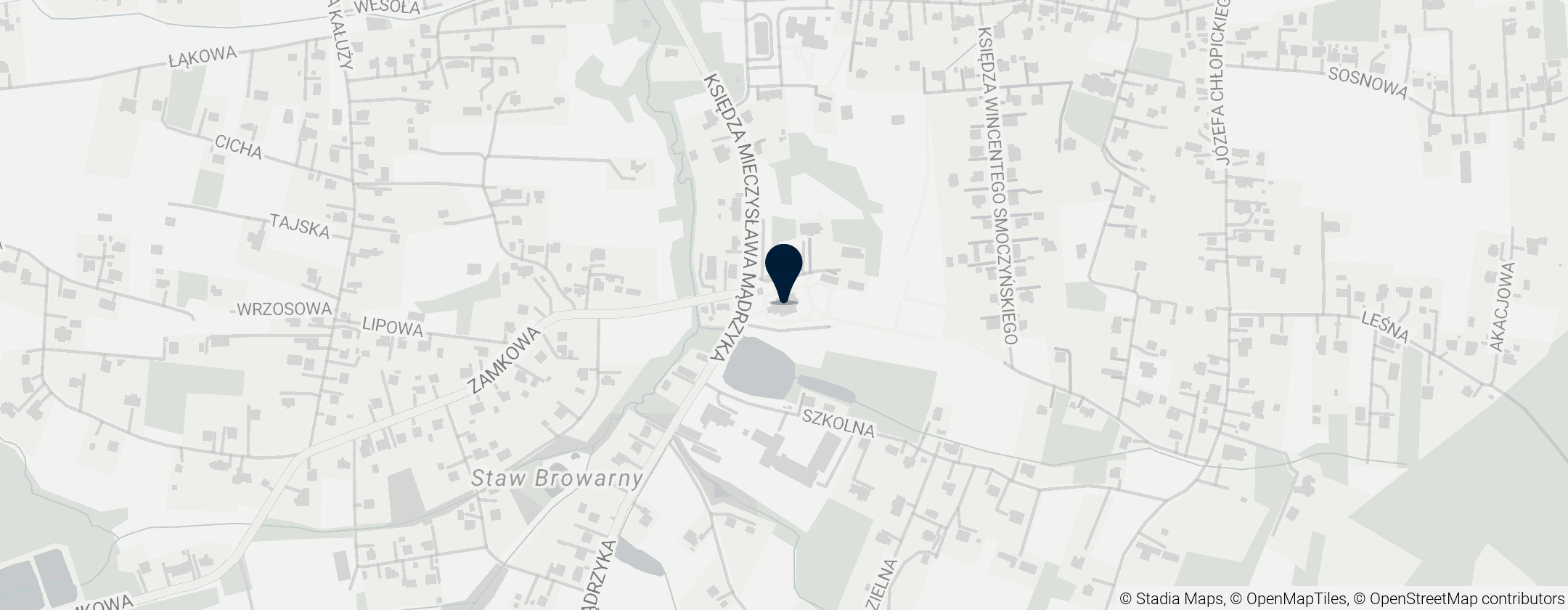 Map of Kościół św. Katarzyny w Tenczynku