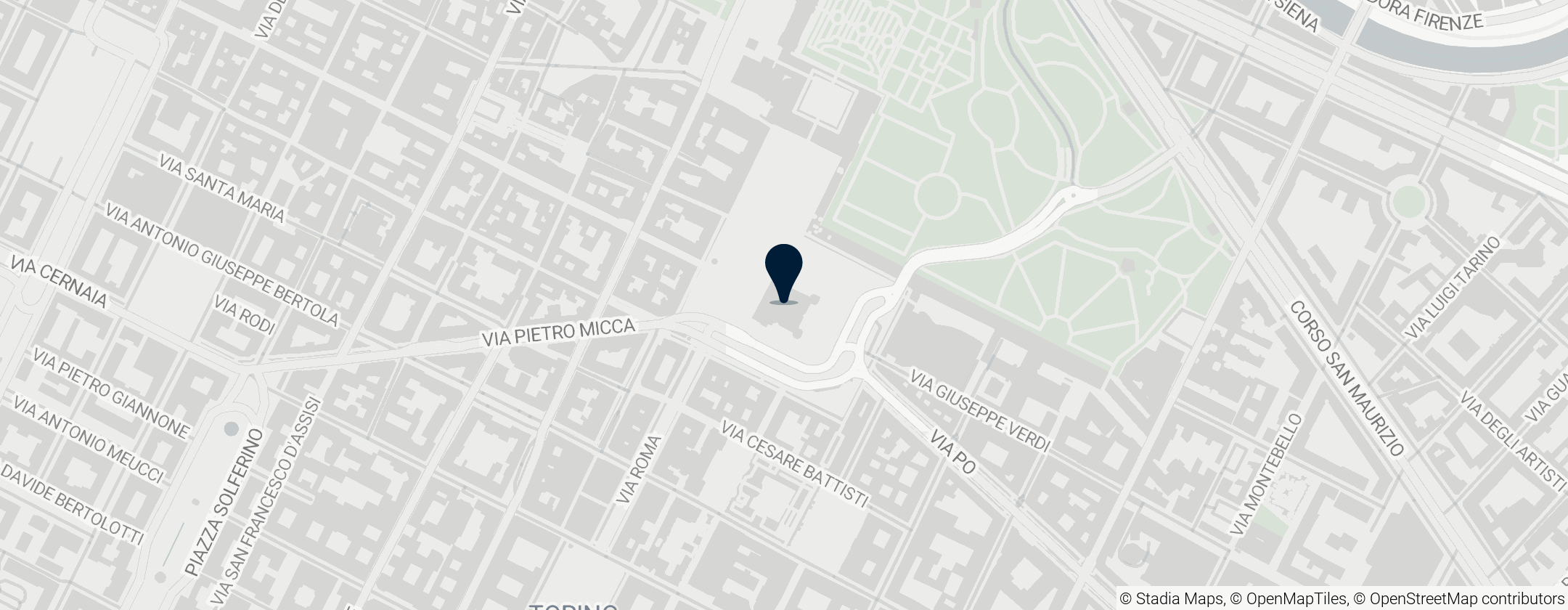 Map of Palazzo Madama