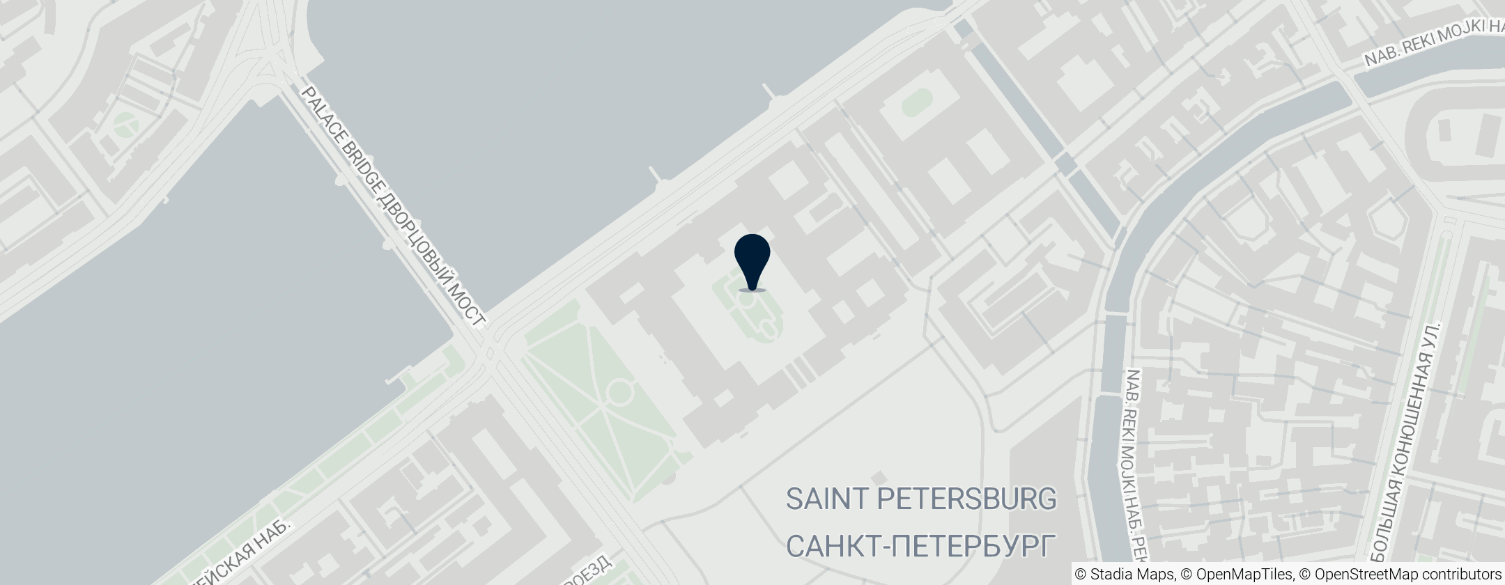 Map of Palazzo d'Inverno