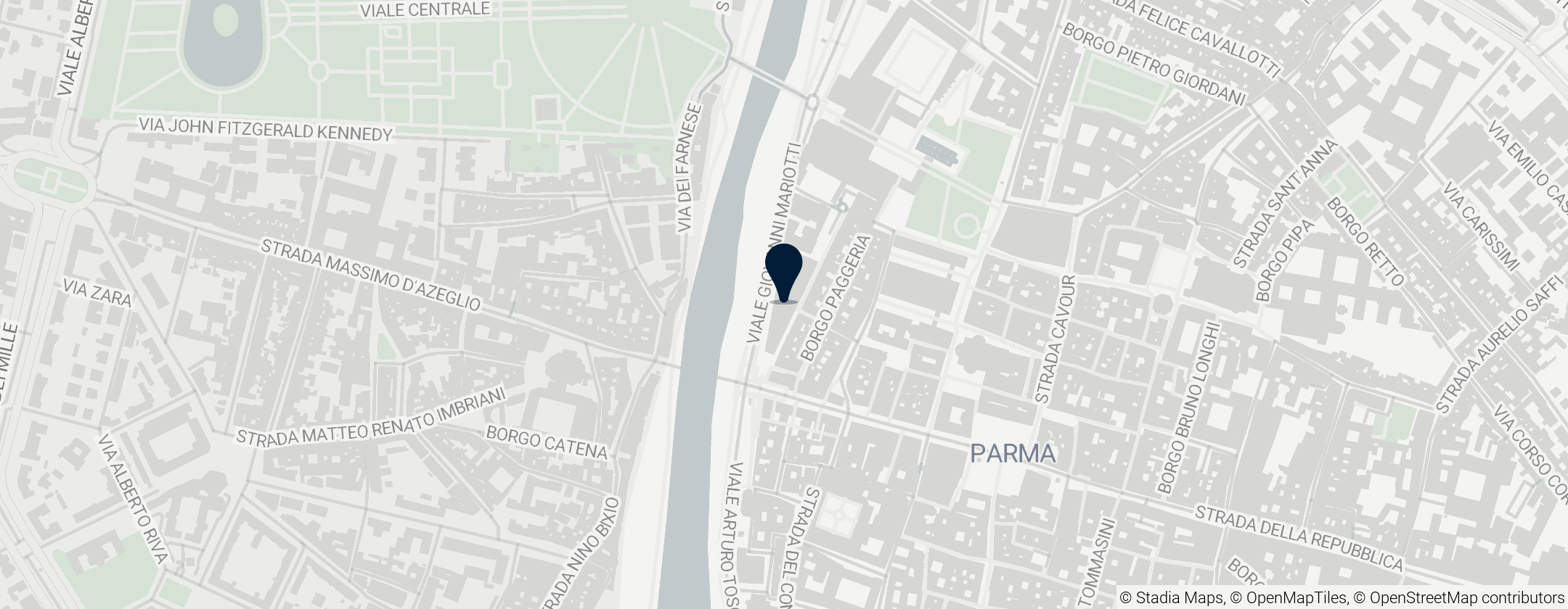 Map of Piazza Ghiaia