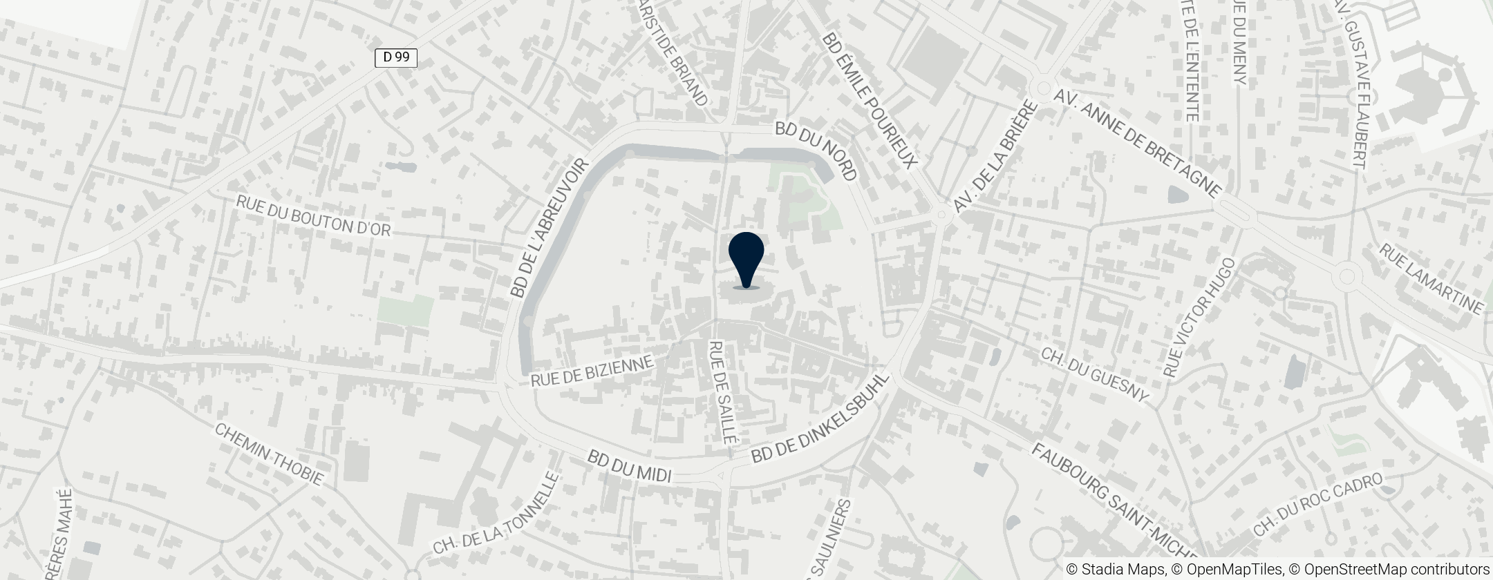 Map of Collégiale Saint-Aubin