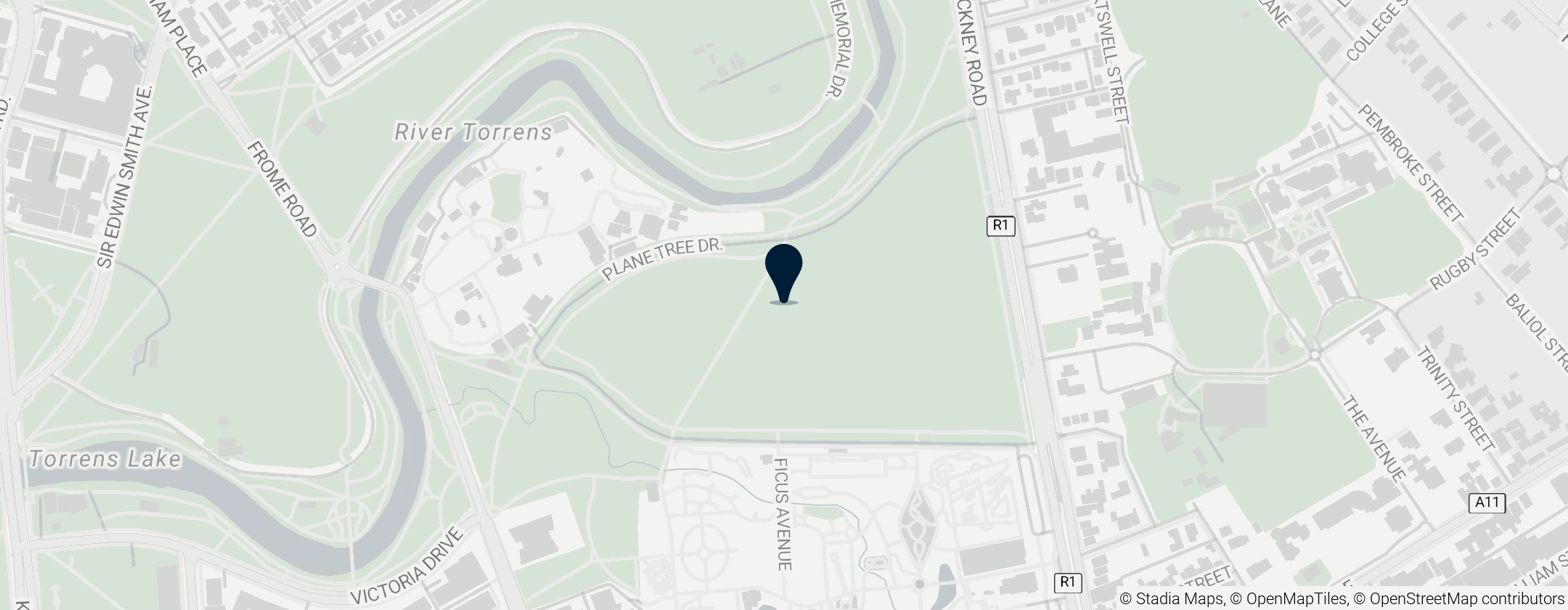 Map of Botanic Park