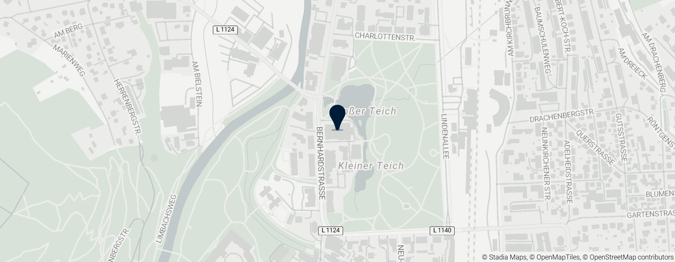 Map of Staatstheater Meiningen