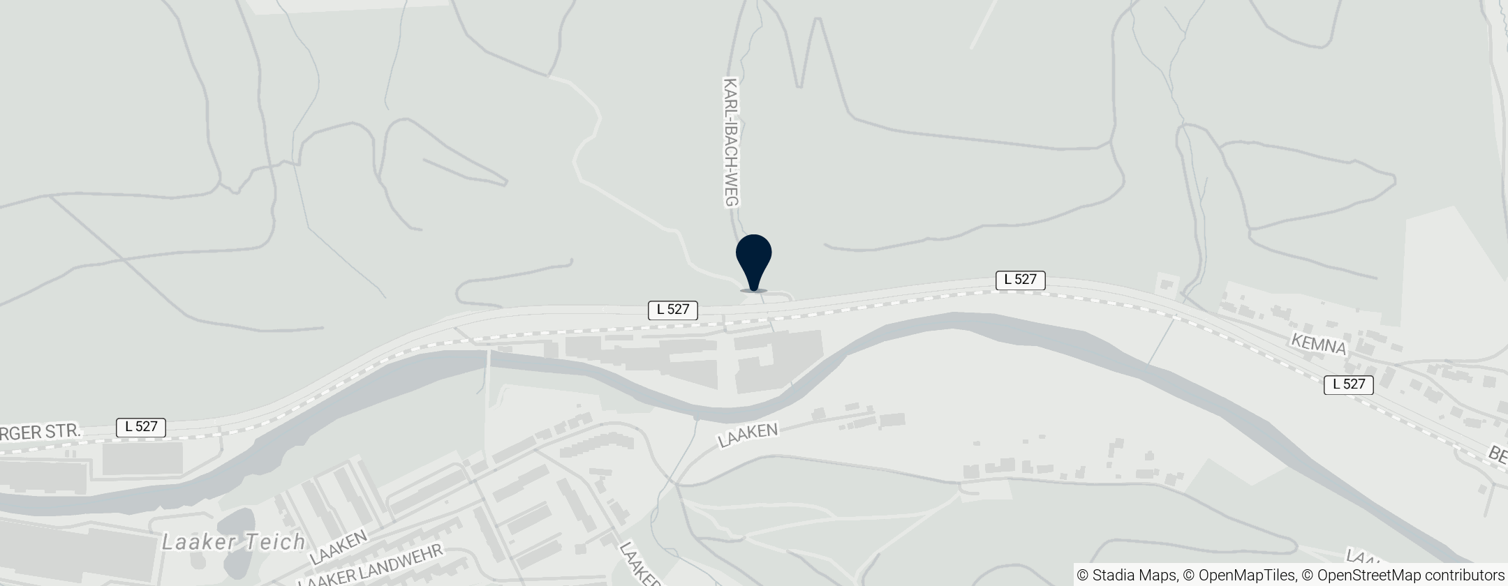 Map of Kemna concentration camp