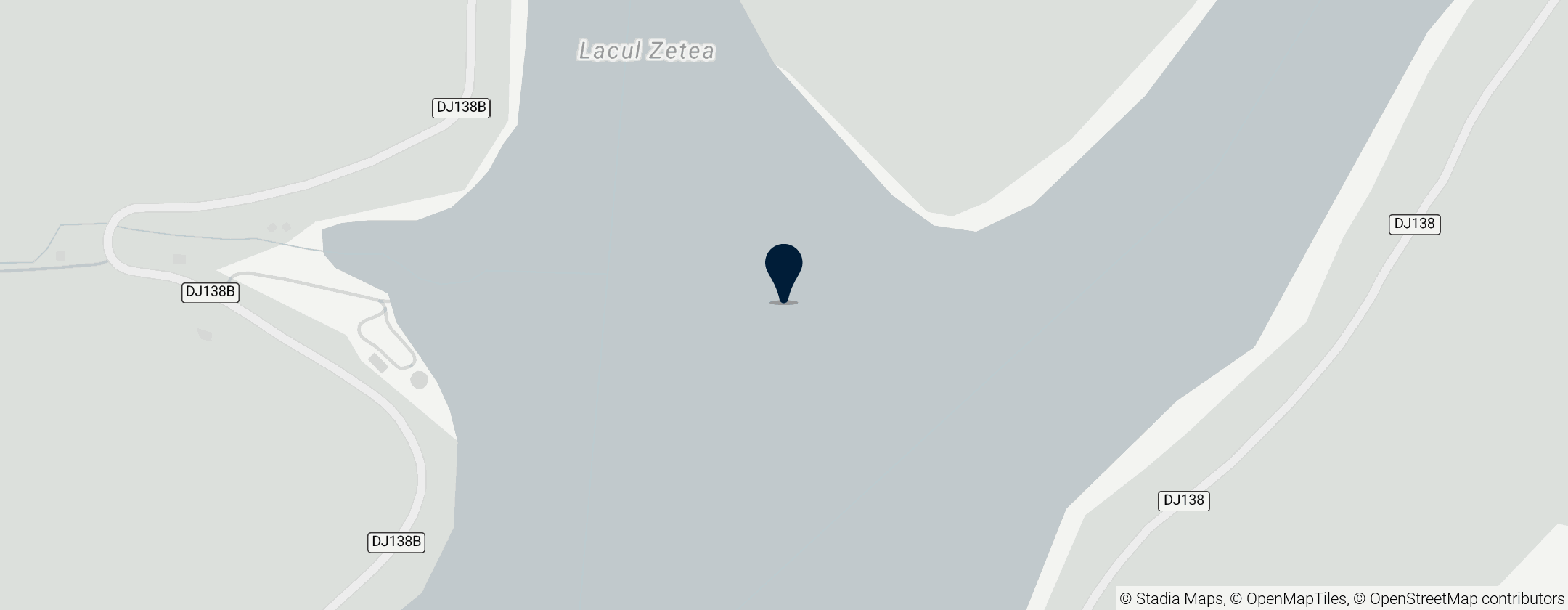 Map of Zeteváraljai víztározó