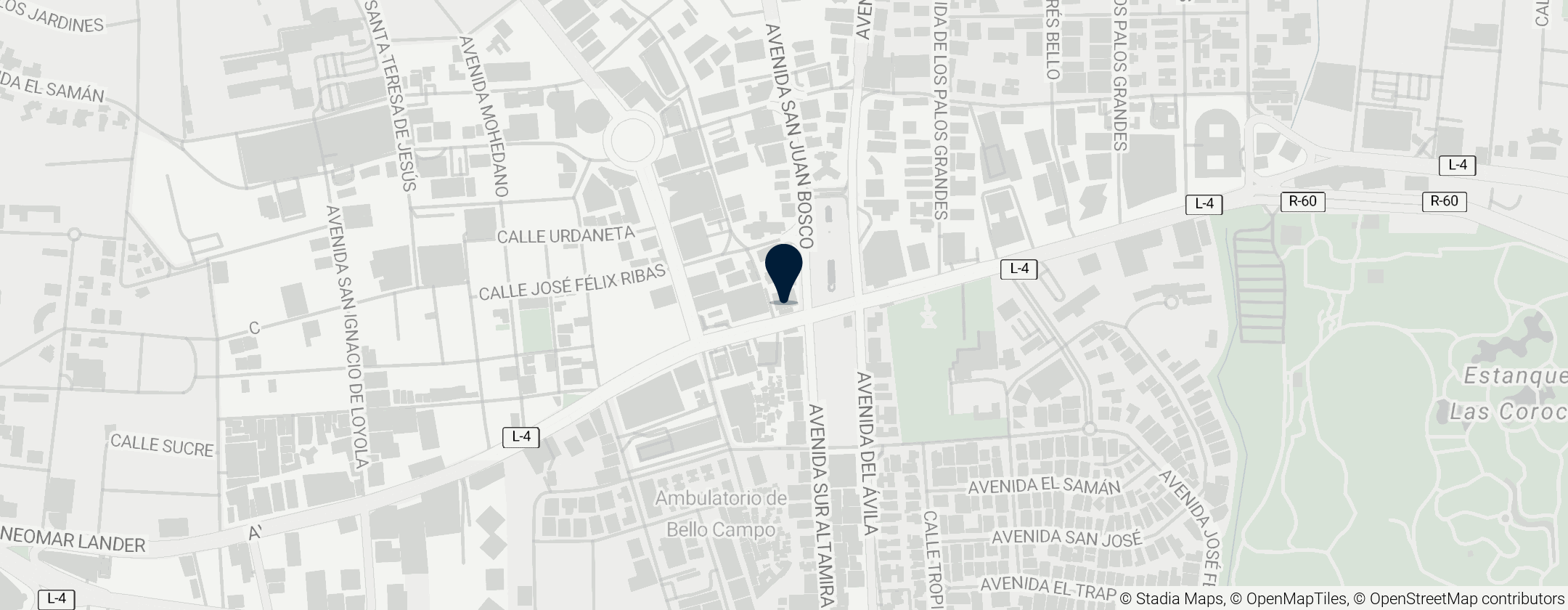 Map of Notaría Pública Novena del Municipio Chacao