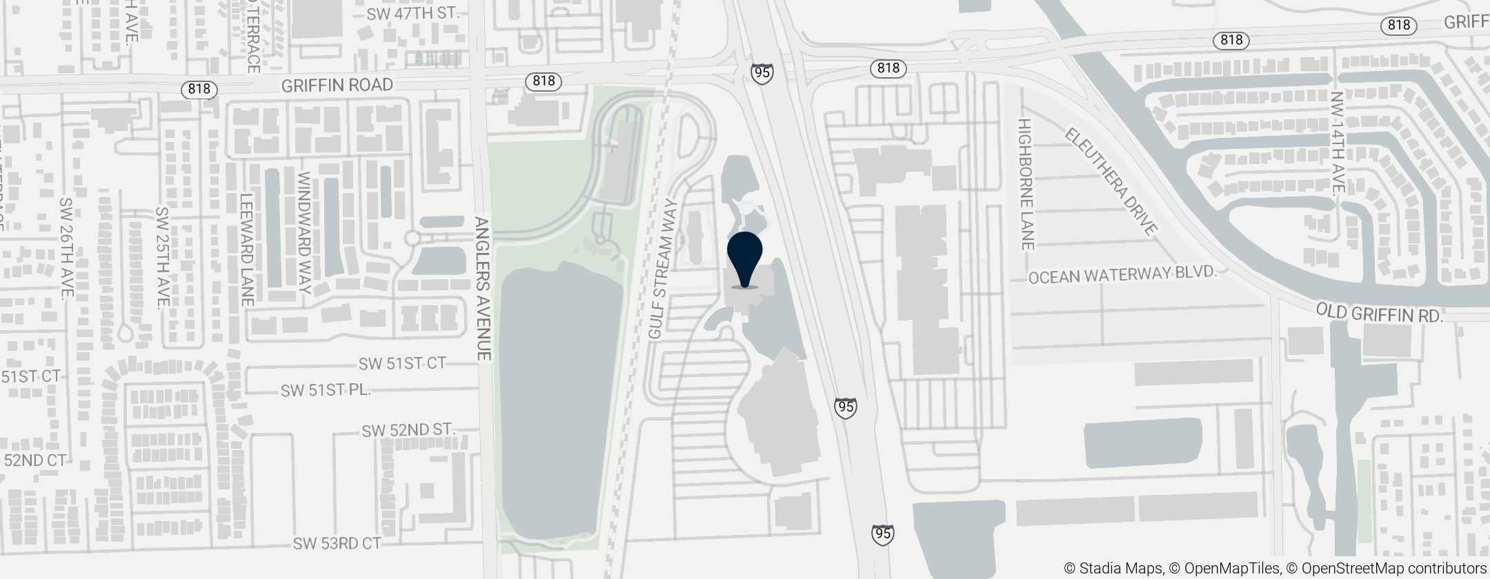 Map of IGFA Hall of Fame Museum