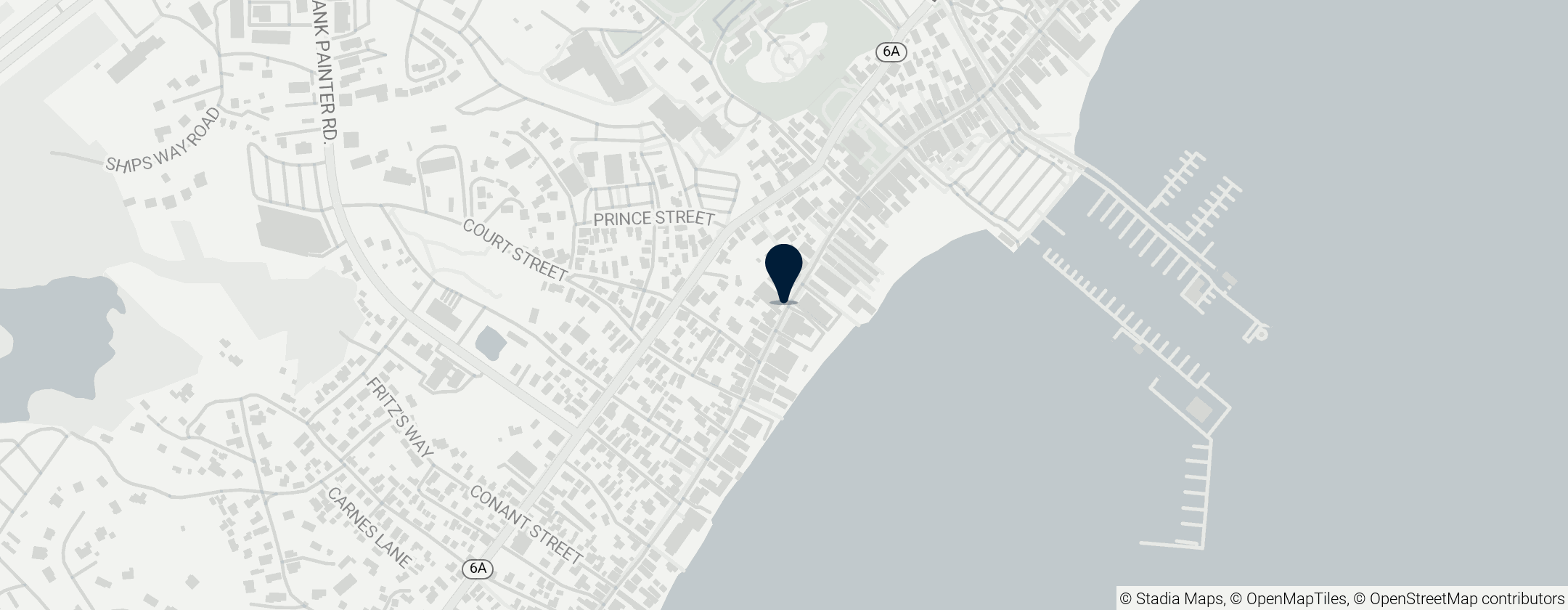 Map of Art House Provincetown