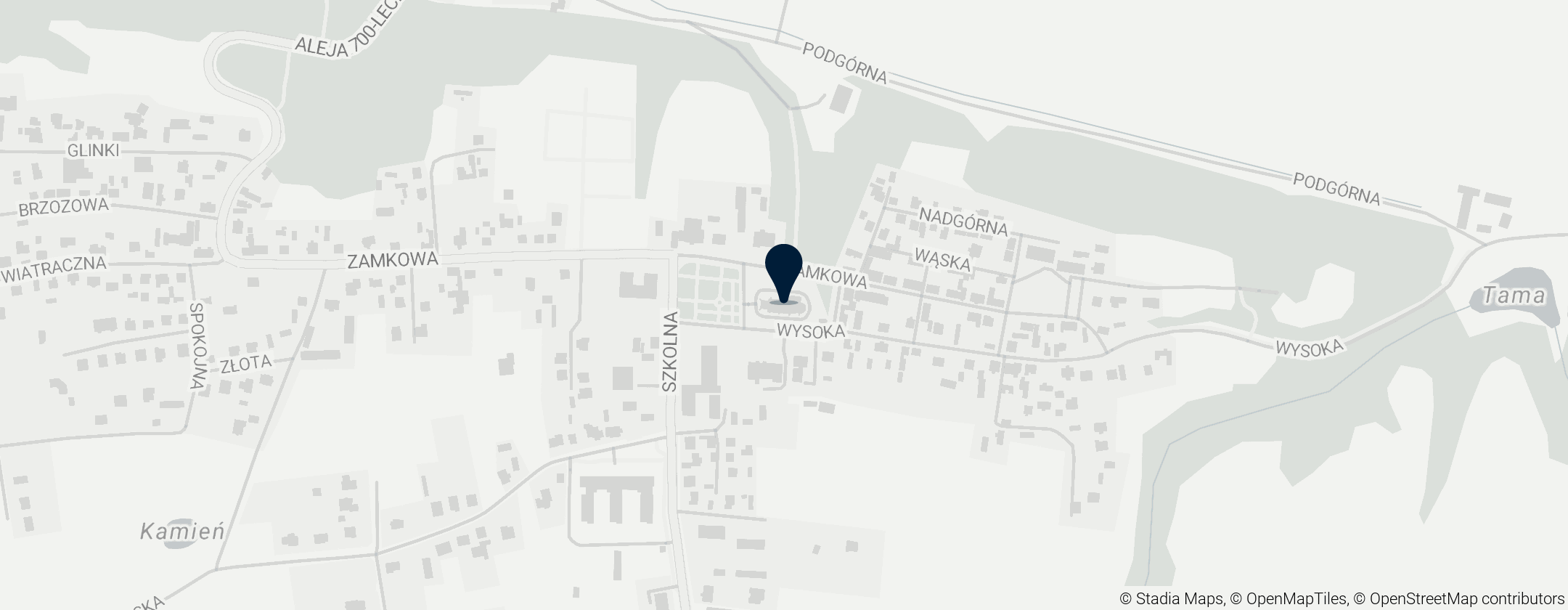 Map of Kościół Wszystkich Świętych i św. Hieronima w Raciążku