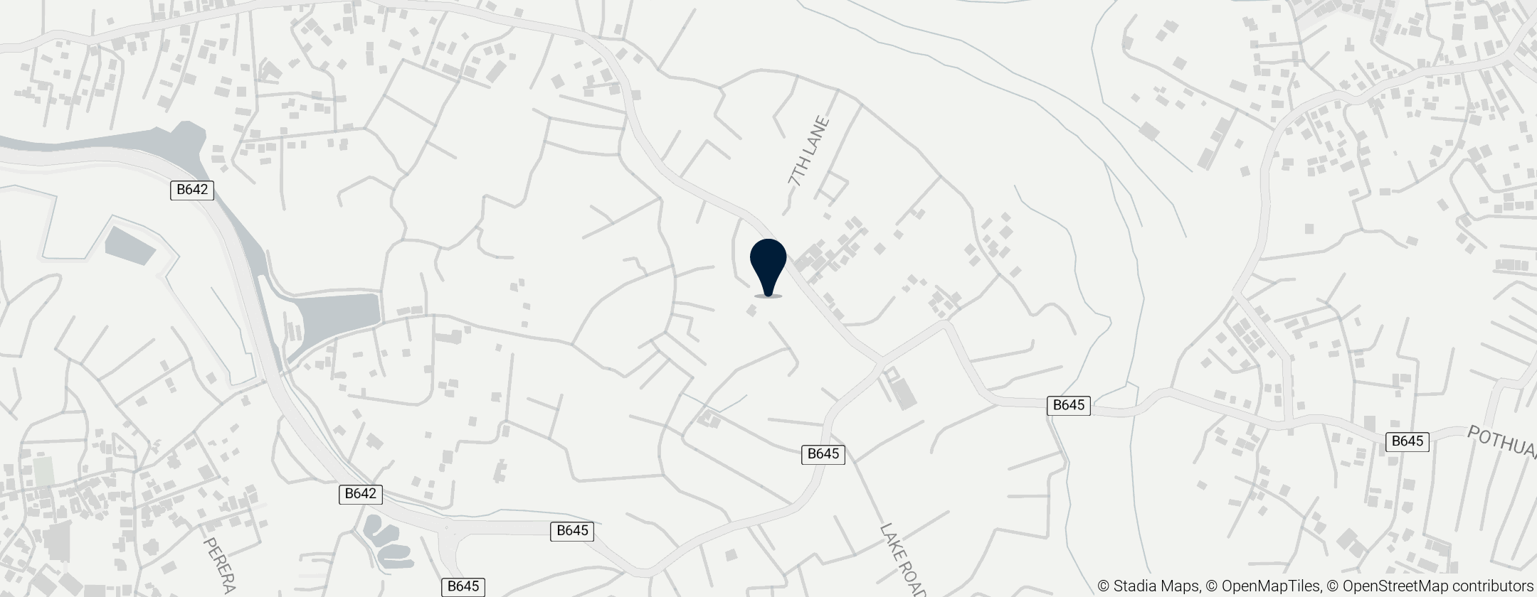 Map of Talangama Wetland