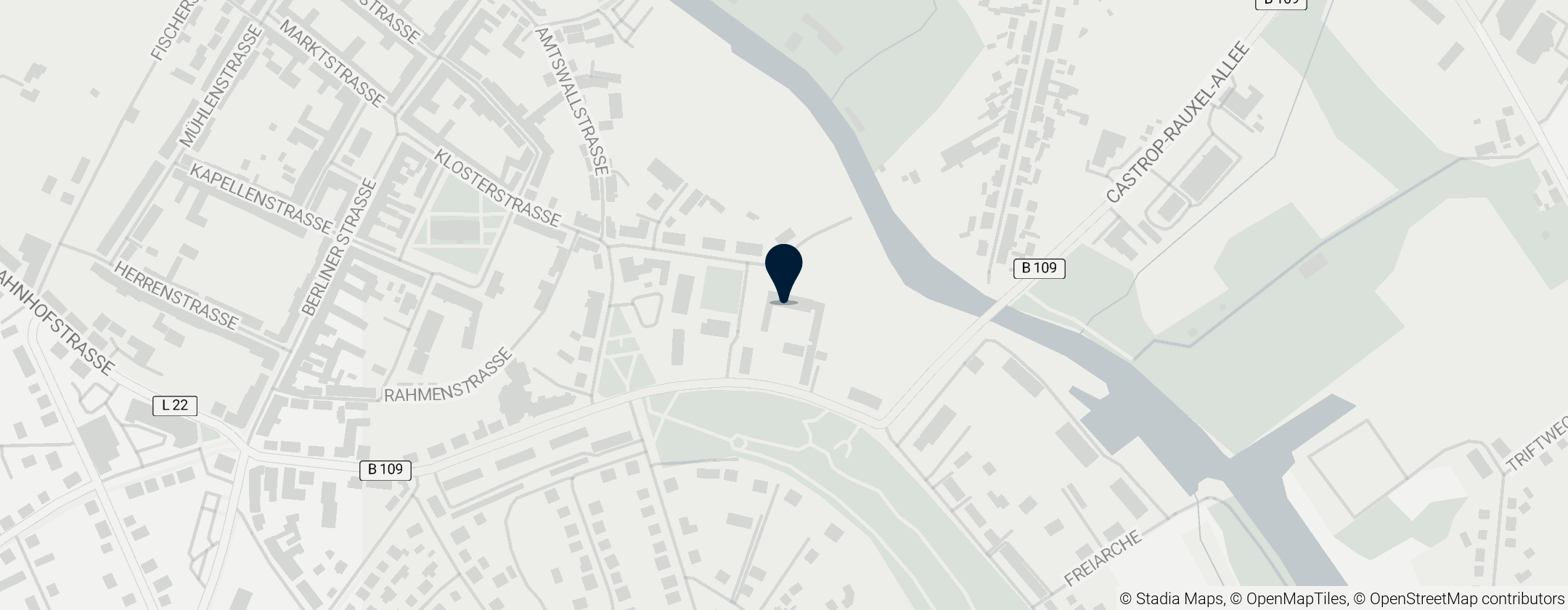 Map of Kloster Zehdenick