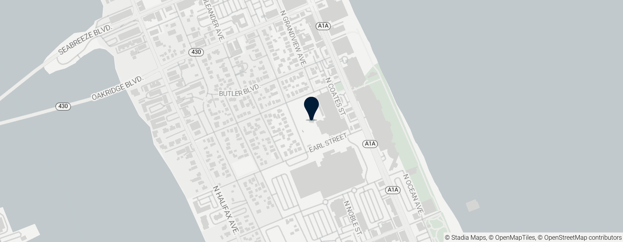 Map of Daytona Lagoon