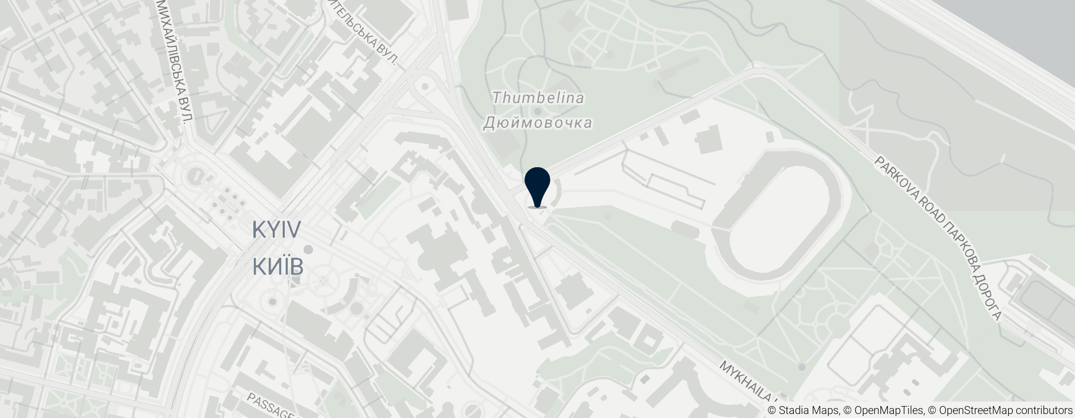 Map of Valerij Lobanovskyj