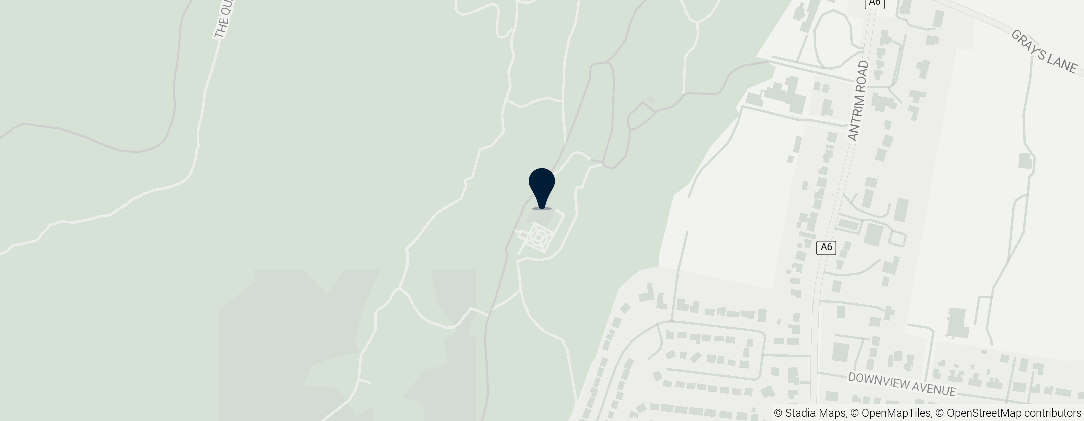 Map of Belfast Castle