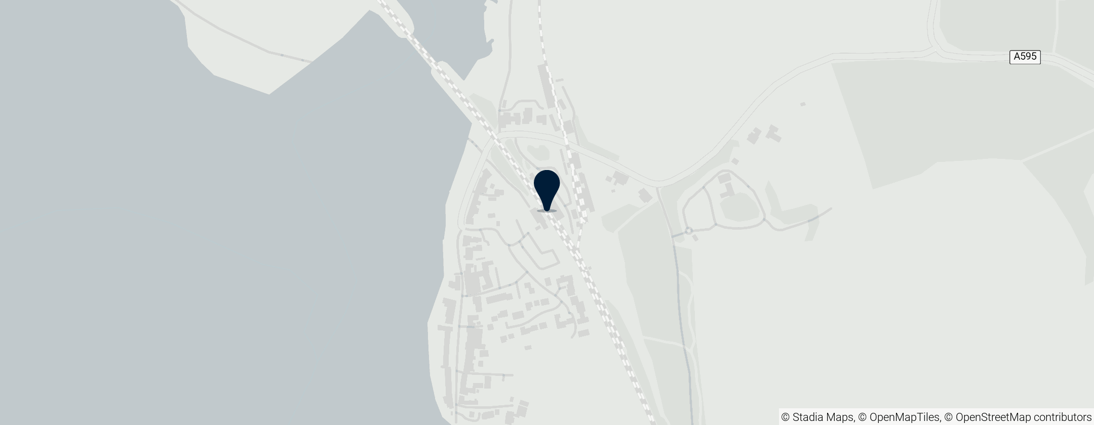 Map of Ravenglass