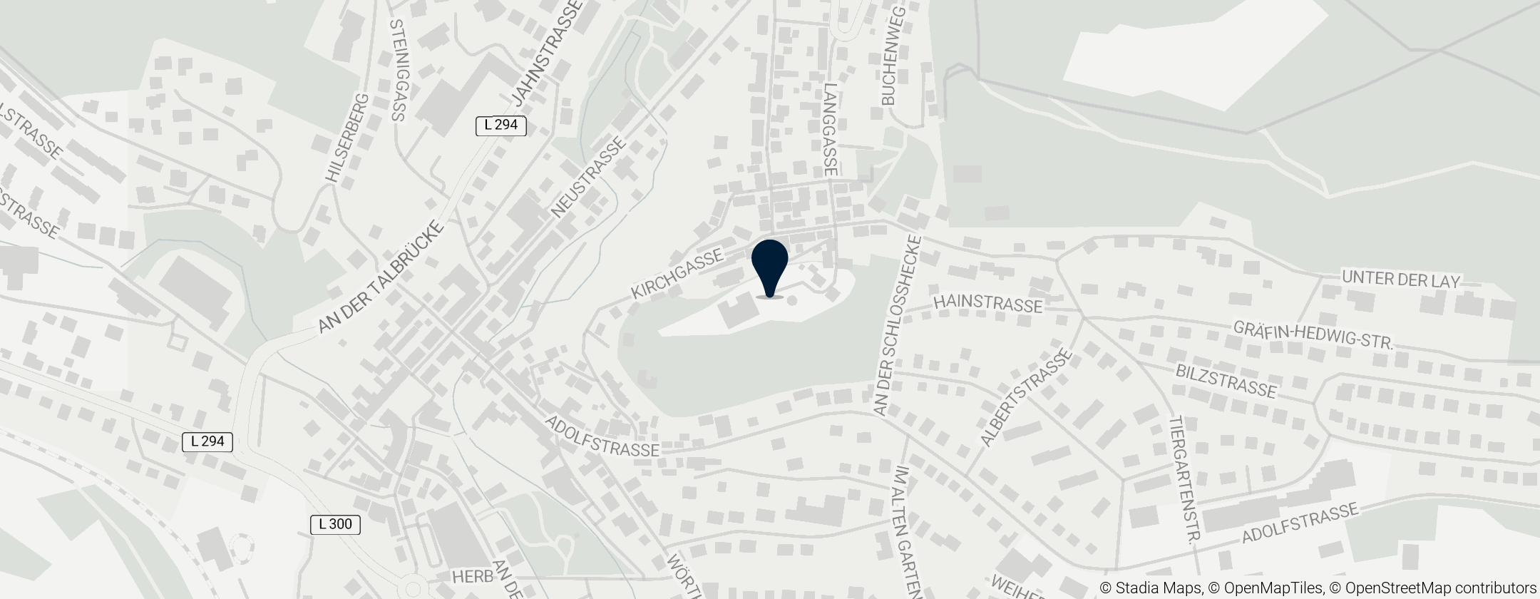 Map of Schloss Westerburg