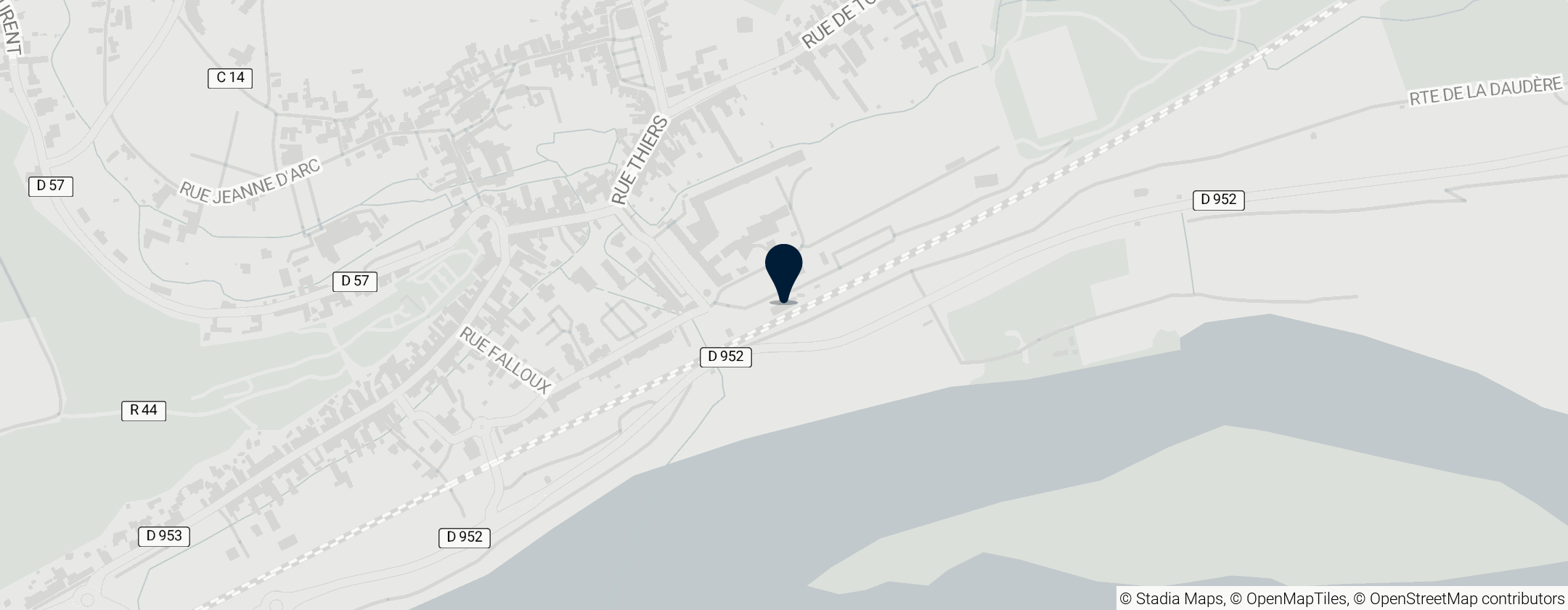 Map of Gare de Langeais