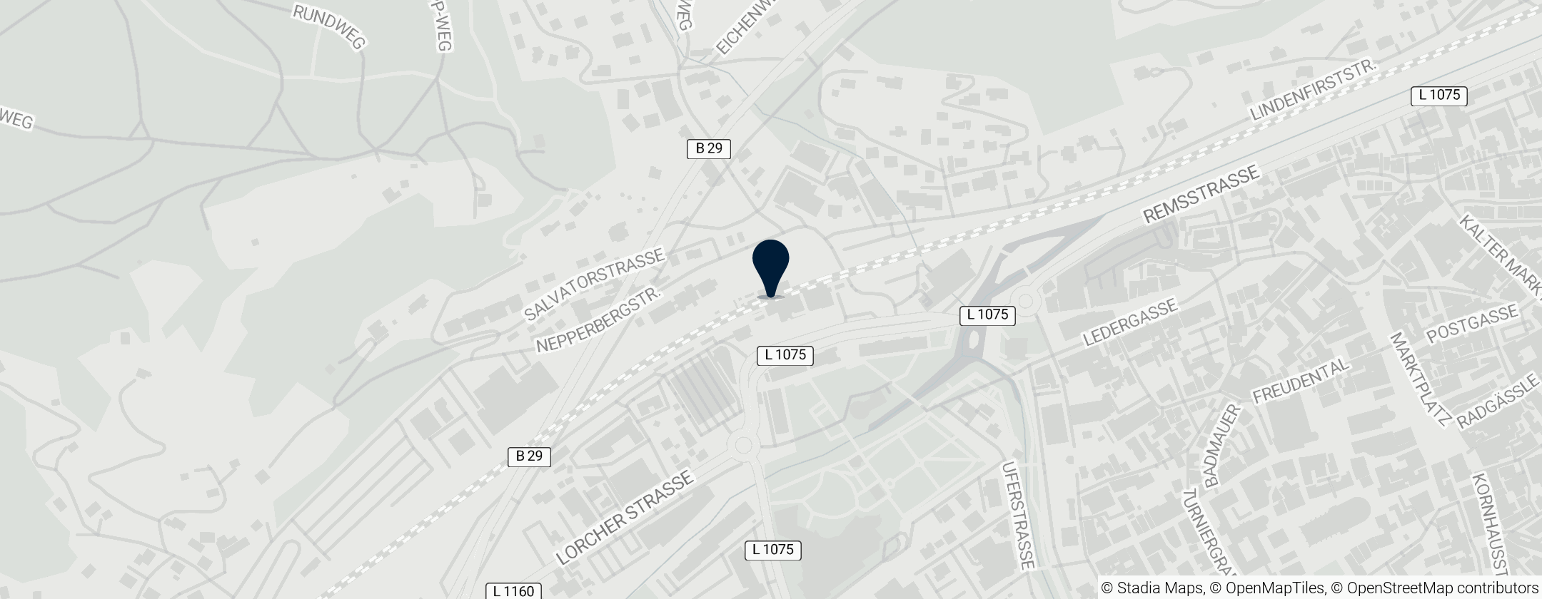 Map of Schwäbisch Gmünd