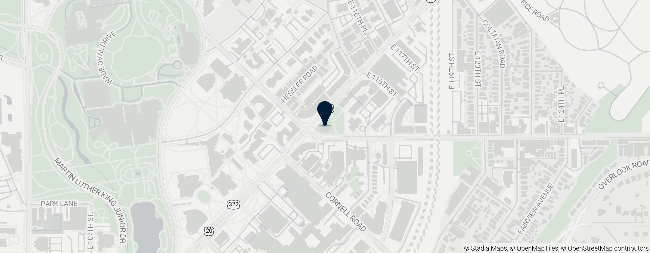 Map of Museum of Contemporary Art Cleveland