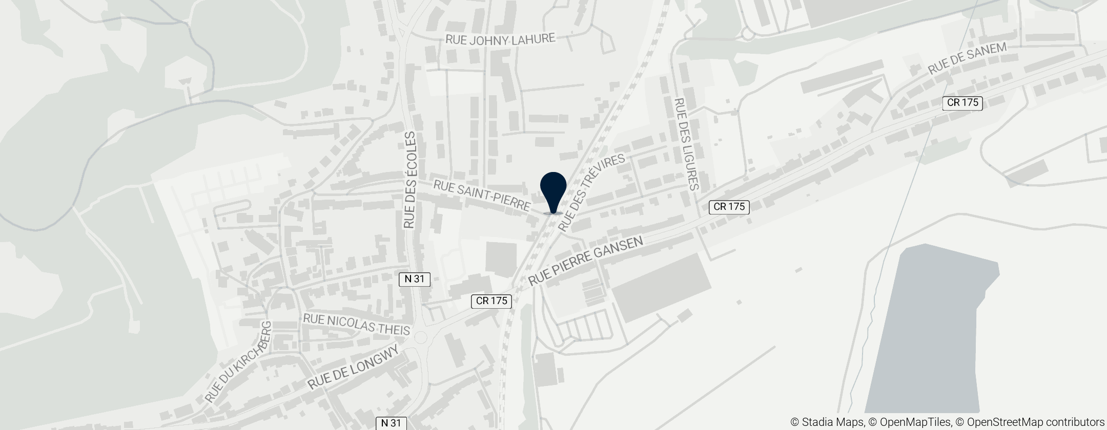 Map of Gare de Niederkorn