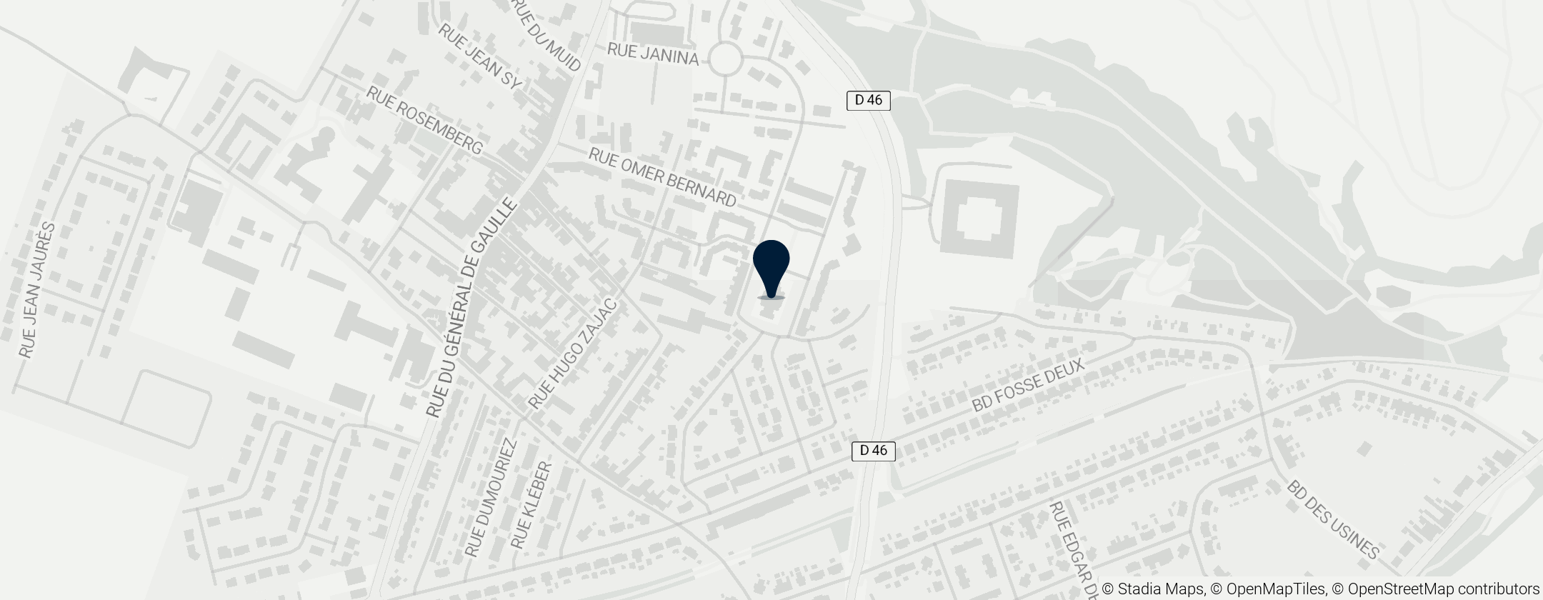 Map of Église Saint-Louis de Rouvroy