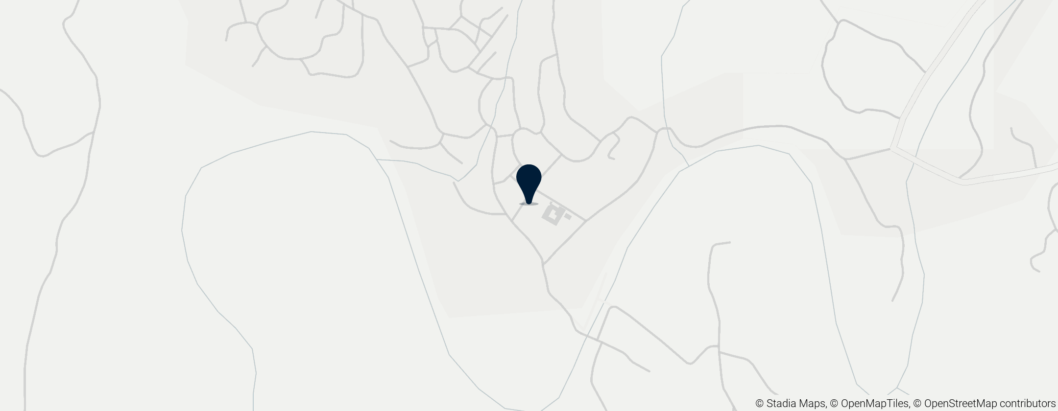 Map of San Francisco Javier Mission