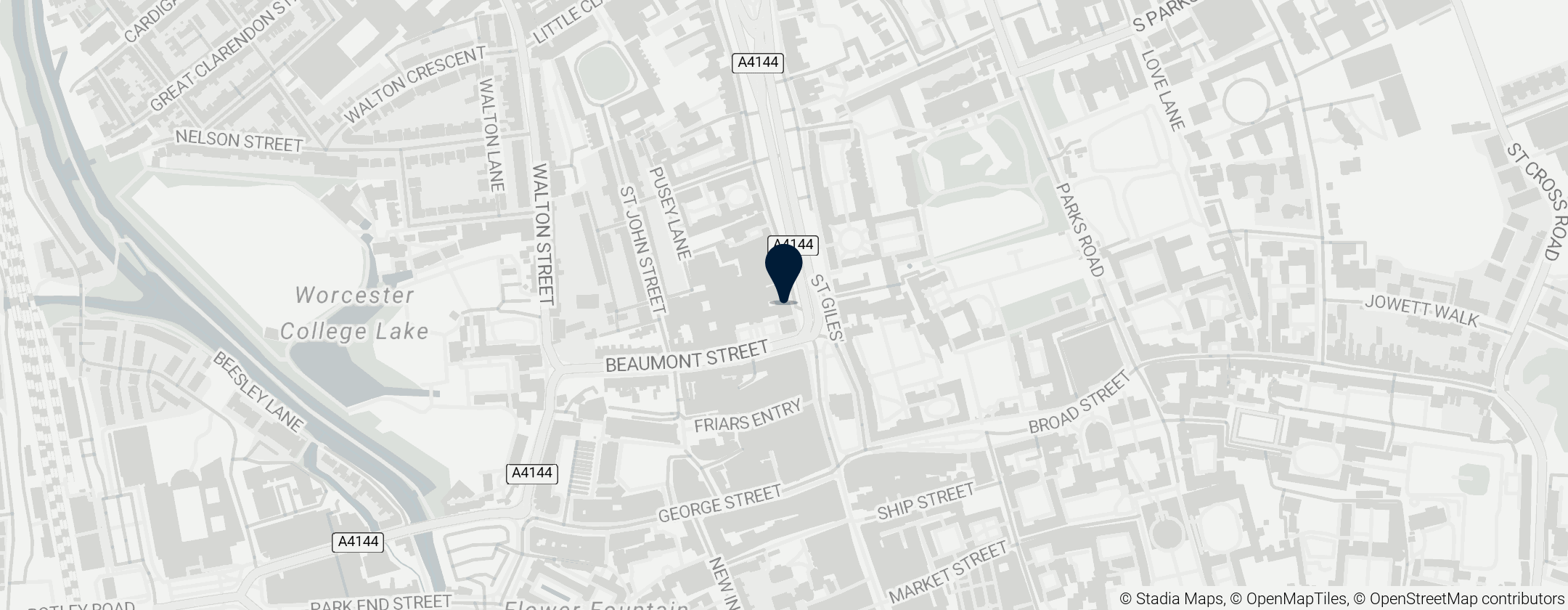 Map of Taylor Institution