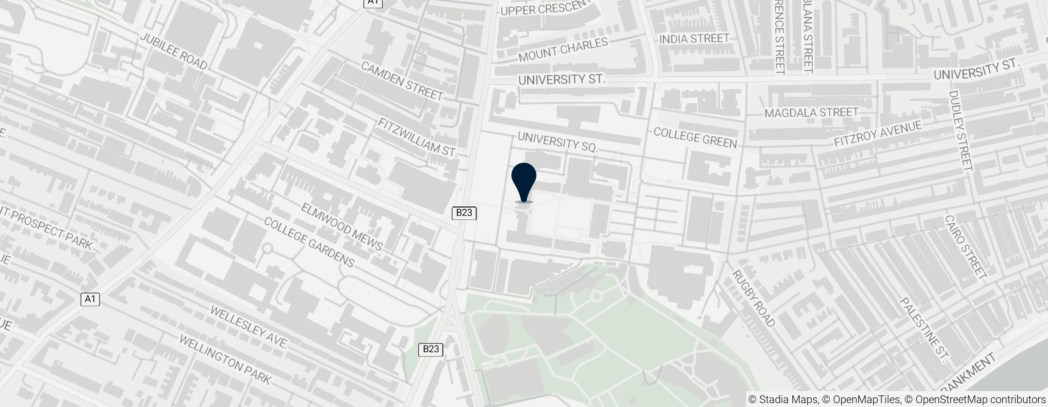 Map of Naughton Gallery