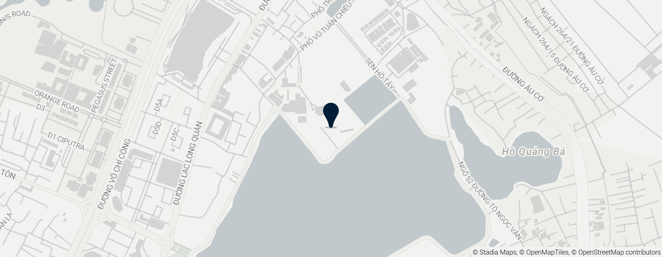 Map of Ho Tay Water Park