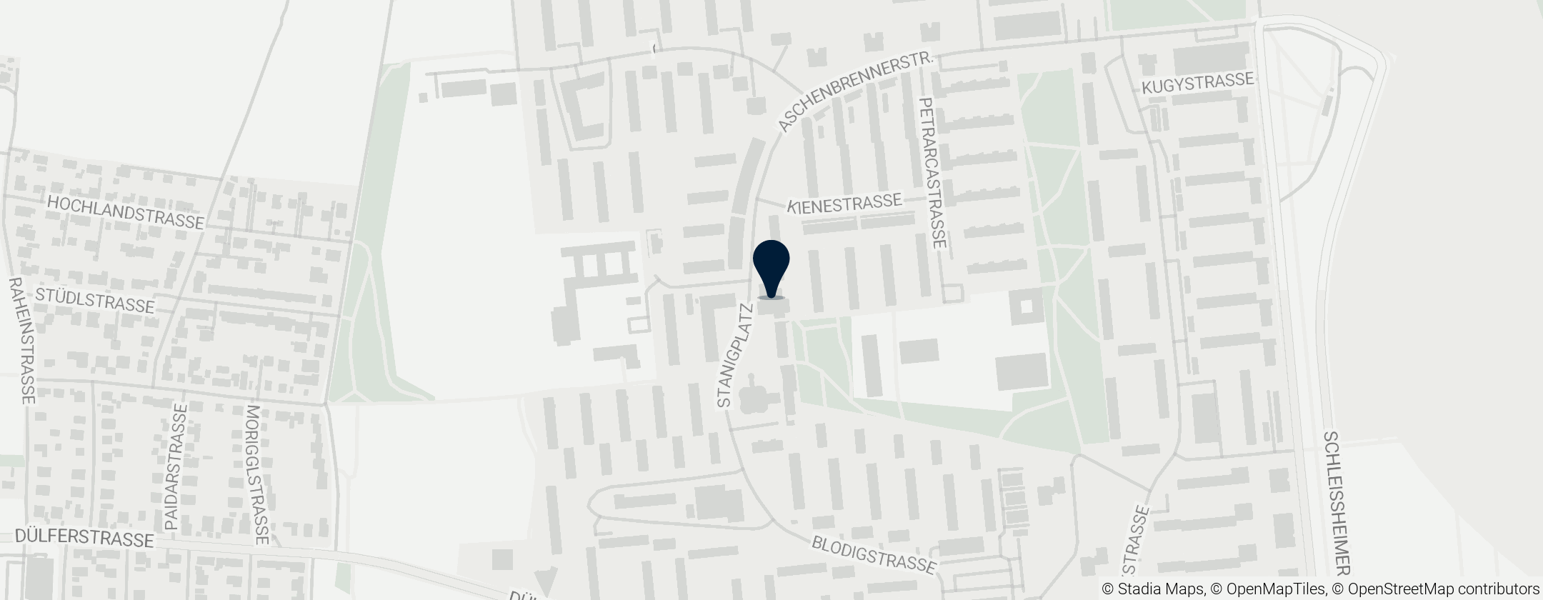 Map of Evangeliumskirche