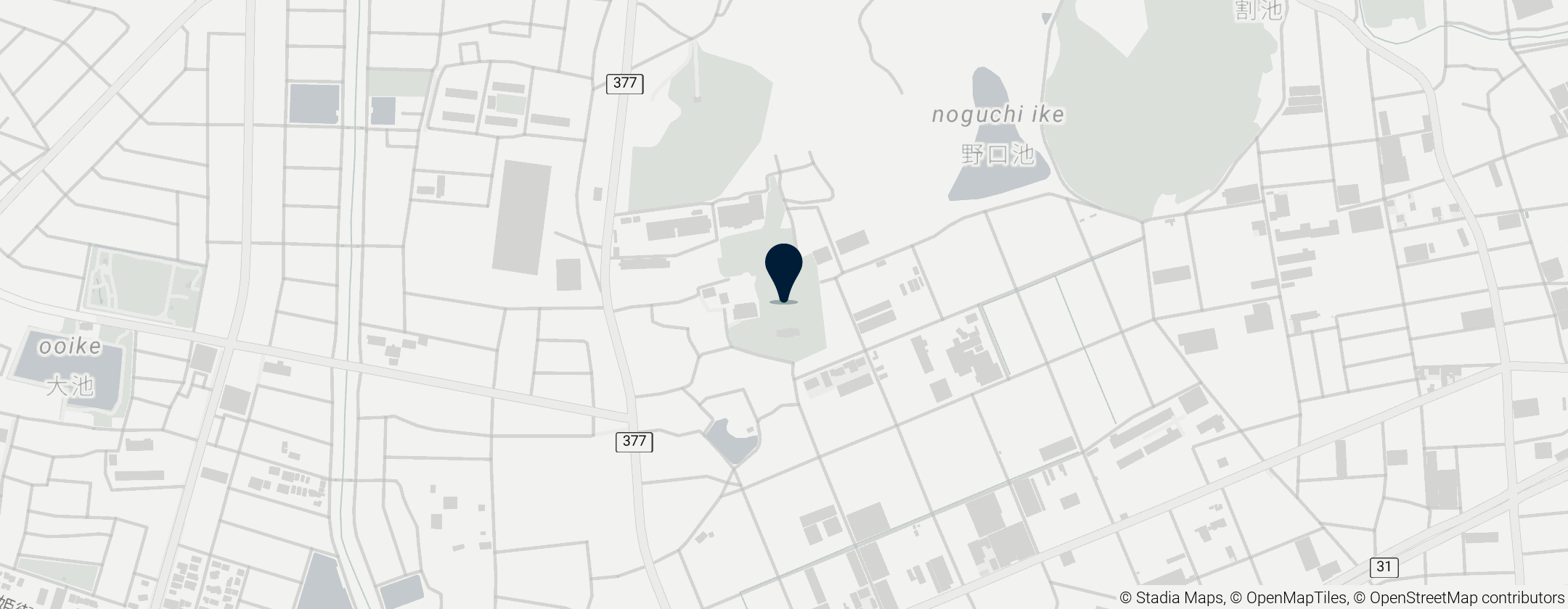 Map of Mikawa Kokubunni-ji