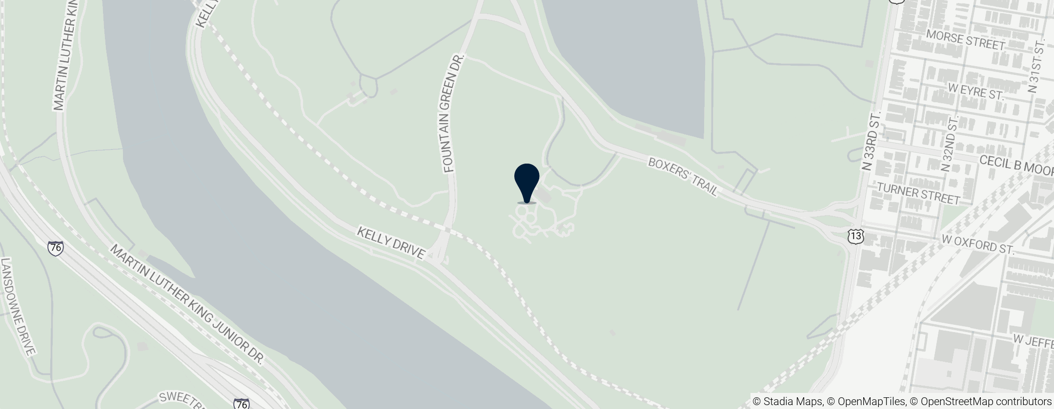 Map of Smith Memorial Playground & Playhouse