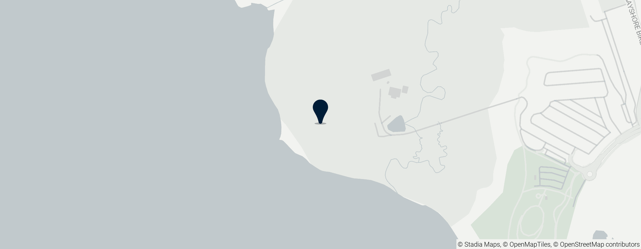 Map of San Diego Bay National Wildlife Refuge